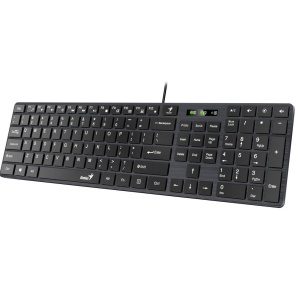 Tastatura Genius SlimStar 126, USB, Negru