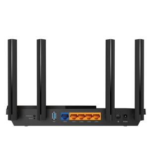 TP-Link Wireless Router, ARCHER AX55 ;WI-FI 6 ,dual band AX3000 5 GHz: 2402 Mbps (802.11ax), 2.4 GHz: 574 Mbps(802.11ax), Standard and Protocol: IEEE 802.11ax/ac/n/a 5 GHz, IEEE 802.11ax/n/b/g 2.4 GHz4 x Antene Externe fixe, 1× Port WAN/LAN Gigabit, 4× - Img 7