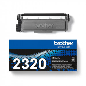 Brother TN-2320 TN2320 cartus toner negru original OEM pt MFC-L2700DN/MFC-L2720DW/MFC-L2740DW/HL-L2340DW/HL-L2360DN/HL-L2365DW/DCP-L2520DW/DCP-L2540DN/DCP-L2560DW - 2600 pag - Img 3