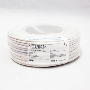 Cablu alarma 6 x 0.22 premium, cupru 100%, cod: I038IT, Li-Y(ST)Y, made in Italy, utilizare pentru sisteme de alarma, manta exterioara PVC alb, ecranare: folie de aluminiu laminata, raza de curbura 10x diametru, Peak Operating Voltage 250, Voltage Rating