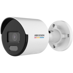 Camera de supraveghere IP Bullet 4MP Hikvision DS-2CD1047G2-L(2.8MM), lentila fixa 2.8mm, iluminare min: Color: 0.001 Lux @ (F1.0, AGC ON),0 Lux cu lumina alba: 30m, slot card de memorie: microSD/microSDHC/microSDXC maxim 256GB, alarma la evenimente: