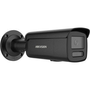 Camera de supraveghere IP Bullet 4MP Hikvision DS-2CD2T47G3- LIY(2.8MM)/BK, lentila fixa 2.8mm, iluminare min: Color: 0.0005 Lux @ (F1.0, AGC ON),0 Lux cu lumina alba: 60m, IR: 60m, slot card de memorie: microSD/microSDHC/microSDXC maxim 512GB, alarma