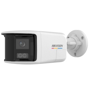 Camera de supraveghere IP Bullet 6MP ColorVu Hikvision DS-2CD1T67G2HP- LIUF/SL(2.8MM), lentila fixa 2.8mm, iluminare: Color: 0.001 Lux @ (F1.0, AGC ON),B/W: 0 Lux cu IR: 30m, microfon incorporat, difuzor incorporat, alarma la evenimente: Motion detection