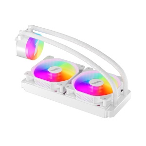 Cooler Procesor 1STPLAYER THUNDERSTORM TS2 240, Lichid, 12 cm, 2 ventilatoare, aRGB