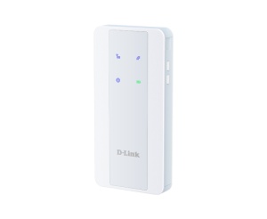 D-Link F518 5G NR AX1800 Wi-Fi 6 Mobile Hotspot, Router portabil 5G cu functie de power bank, baterie pentru toata ziua, WiFi dual band, securitate WPA3