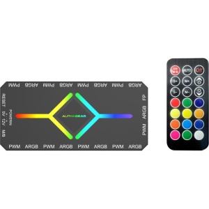 Fan controller ALPHAGEAR Glimmer ARGB black