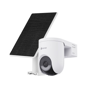 KIT CAMERA IP WiRELESS EZVIZ 8MP 4MM HB8 4K KIT, Senzor CMOS de scanare progresivă de 1/2.8", Lentila: 4mm@ F1.2 Diagonal angle: 104° Horizontal angle: 83° Vertical angle:44°, IR 15M, Unghiul PT: Pan: 340°, Tilt: 75°, Compresie: H.265 / H.264,
