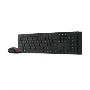 Kit Wireless tastatura si mouse Lenovo 4X31S04810, taste numerice, Negru - Img 5