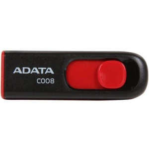 Memorie USB ADATA C008 32GB, USB 2.0, Negru