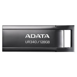 Memorie USB Flash Drive Adata UR340, 128GB, USB 3.2, black metalic - Img 3