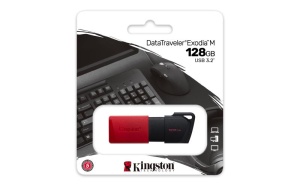 Memorie USB Flash Drive Kingston DATATRAVELER EXODIA M, 128GB, USB 3.2, negru - Img 10