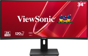Monitor ViewSonic 34" VA3420C-2, Diagonal (inch): 34, Diagonal (cm): 86, Aspect ratio: 21:9, Panel: VA, Resolution: 3440x1440, Refresh Rate: 120Hz, Response time GtG: 3.5ms, Brightness (max): 300 cd/m², Contrast (static) : 3000:1, Contrast (dynamic):