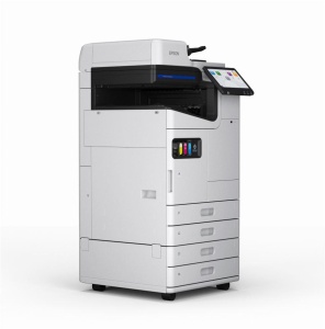 Multifunctional EPSON WORKFORCE ENTERPRISE AM-C4000 INKJET, Format A3, (print, Copy, Scan, Fax), 4 culori, viteza printare: 40ppm A4 mono si color, rezolutie printare: 600 x 2400DPI, duplex, Scanner CIS, viteza : 60ipm, duplex scanare, Rezolutie scanare: - Img 3