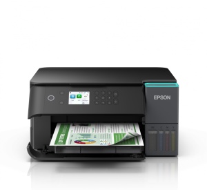 Multifunctional inkjet color Epson EcoTank CISS L6360, dimensiune A4 (Printare,Copiere, Scanare), printare borderless, viteza 33ppm alb-negru, 20ppm color, rezolutie 4800x1200 dpi, alimentare hartie 250 coli, duplex automat ,scanner CIS rezolutie