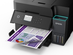 Multifunctional inkjet EPSON EcoTank CISS L6370, format A4, Color, Duplex, USB + LAN - Img 5