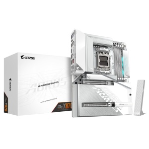 Placa de baza Gigabyte X870 AORUS STEALTH ICE, Socket AM5, DDR5, ATX