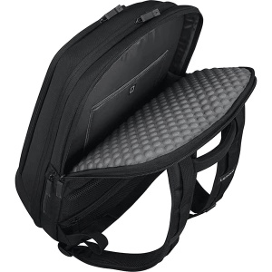 Rucsac laptop gaming Lenovo Armored II 18", Negru, Rezistent la apa, 2 x bretele de umar reglabile, Buzunare aditionale pentru accesorii, Tip inchidere: Fermoar, Material: Poliester, Poliuretan, Material interior: Poliester, Greutate: 1.443kg - Img 6