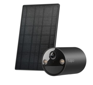 Solar-Powered Security Camera Kit 1 × Tapo C411, 1 × Tapo A201 SPEC:1080p (1920*1080), 2.4 GHz, Solar panel (5.2V, 2.5W) FEATURE: Non-Stop Power, Flexible Solar Installation, Smart Detection and Notifications (motion, people), Color Night Vision, Sound