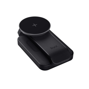 Stand de incarcare 3-in-1 Trust Viro, putere intrare 20W, interfata USB- C, compatibil cu produsele din brandul Apple: iPhone (12 si modele mai noi), Airpods si Apple Watch, negru - Img 9