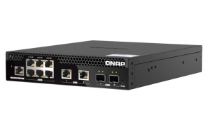 Switch QNAP M2106R CPU Marvell 98DX2528, 6 porturi 2.5Gbps, 2 porturi 10Gbps SFP+, 2 porturi 10GbE RJ45, rackabil, web-managed, garantie2 ani - Img 8