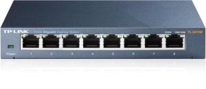 Switch TP-Link TL-SG108, 8 port, 10/100/1000 Mbps - Img 1
