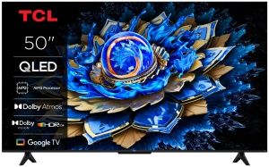 Televizor TCL QLED 50T69C, 126 cm, Smart Google TV, 4K