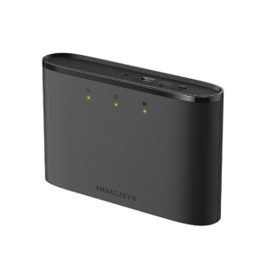 WI-FI LTE mobile Mercusys 4G MT110, Standarde wireless: IEEE 802.11a/b/g/n 2.4 GHz, dimensiuni: 111*70*23.8 mm, 1 Nano SIM card slot, Alimentare micro USB, Viteza wireless: 150 Mbps 2.4 GHz, Suporta retele 3G/4G, - Img 1