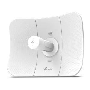 "5 GHz 150 Mbps 23 dBi Outdoor CPE Port: 1× 10/100 Mbps Shielded Ethernet Port SPEED: 150 Mbps at 5 GHz FEATURE: 23 dBi, 30+ km, IP65 Weatherproof, Passive PoE, MAXtream TDMA, Centralized Management, Spectrum Analyzer, AP/Client/AP Router/AP Client