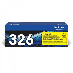 Brother TN-326Y TN326Y cartus toner yellow original OEM pt HL-L8250CDN/HL-L8350CDW/DCP-L8400CDN/DCP-L8450CDW/MFC-L8650CDW/MFC-L8850CDW - 3500 pag