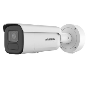 Camera de supraveghere IP Bullet 8MP Hikvision DS-2CD2686G2H- IZS(2.8-12mm)(EF), lentila varifocala 2.8-12mm, iluminare min: Color: 0.0008 Lux @ (F1.2, AGC ON),B/W: 0 Lux cu IR 60m, interfata audio: 1/1, alarma: 1/1, slot card de memorie:
