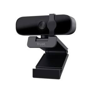 Camera Web Trust Tanor, rezolutie video Full HD, USB 2.0, Negru