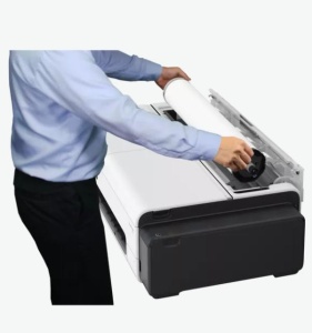 CANON TC-21 LARGE FORMAT PRINTER 24", 4 culori BK, C, M, Y, Apple AirPrint, Mopria, Chrome OS, Interfata: USB, Retea, WI-FI, Memorie: 1GB, Grosime hartie: 0.08mm - 0.28mm, Lungime printare: min.203.2mm, max. 4m, diametru maxim rola: 110mm, diamentu role - Img 2