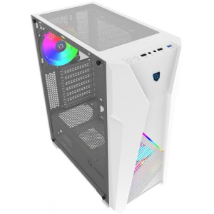 Carcasa AQIRYS CANOPUS, RGB, Mid Tower, White - Img 3