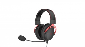 Căști de gaming Serioux Nimbus, cu mufă de 3,5 mm + USB 7.1, tip difuzor ∅53 mm, sensibilitate difuzor: 120 ± 3 dB, răspuns în frecvență: 20Hz-20KHz, Microfon: omnidirecțional, Sensibilitate microfon: -38 ± 3 dB, Impedanța microfonului: ≤ 2.2KΩ (maxim),