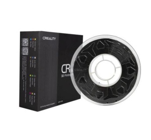CREALITY CR-TPU 3D Printer Filament, Black, Glossy, 1kg, elastic,rezistent UV, Printing temperature: 210-240, Filament diameter: 1.75mm, Size of filament wheel: Diameter 200mm, height 66mm, hole diameter 56mm. Utilizare: pana la 6 luni de la deschiderea