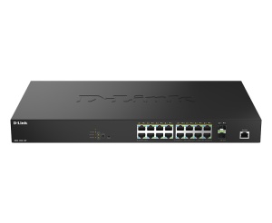 D-Link DMS-1250-18P/E. Switch type: Managed, Switch layer: L2. Basic switching RJ-45 Ethernet ports type: 2.5G Ethernet (100/1000/2500), Basic switching RJ-45 Ethernet ports quantity: 16. MAC address table: 16000 entries, Switching capacity: 120 Gbit/s.