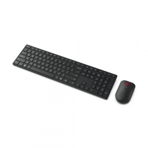 Kit Wireless tastatura si mouse Lenovo 4X31S04810, taste numerice, Negru - Img 2