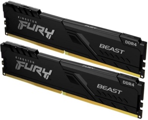 Memorie RAM Kingston FURY Beast, 16GB DDR4, 3200MHz, CL16