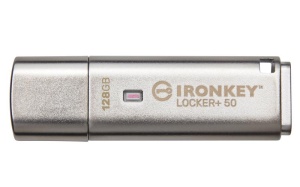 Memorie USB Flash Drive Kingston 128GB IronKey Locker+ 50
