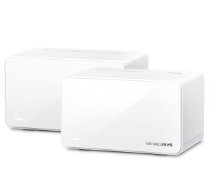 Mercusys AX6000 Whole Home Wi-Fi6 system HALO H90X(2-PACK),wi-fi 6 Dual-Band, Standarde Wireless: IEEE 802.11ax/ac/n/a 5 GHz, IEEE 802.11ax/n/b/g 2.4 GHz, Viteza wireless: 4804 Mbps în banda de 5 GHz, 1148 Mbps în banda de 2,4 GHz, Mod Router, Mod Access - Img 1