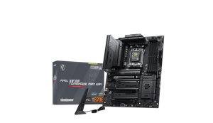 MSI MAG X870E TOMAHAWK MAX WIFI. Processor manufacturer: AMD, Processor socket: Socket AM5, Compatible processor series: AMD Ryzen 7000 Series, AMD Ryzen 8000 Series, AMD Ryzen 9000 Series. Supported memory types: DDR5-SDRAM, Maximum internal memory: 256