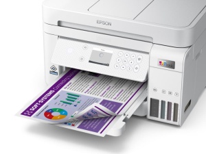 Multifunctional inkjet color Epson EcoTank CISS L6276, culoare alb, dimensiune A4 (Printare,Copiere, Scanare), printare borderless, viteza 33ppm alb-negru, 20ppm color, rezolutie 4800x1200 dpi, alimentare hartie 250 coli,ADF 30 coli, duplex automat - Img 11