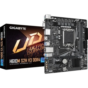 Placa de baza Gigabyte H610M S2H V3, Socket 1700, DDR4, Micro-ATX