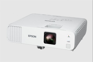 Proiector EPSON EB-L260F, 3LCD, RGB, 4600 lumeni, FHD 1080p, 16:9, Cpontrast:2.500.000:1, lampa 20.000 ore/ 30.000 ore Eco mode, dimensiune imagine: 31"-310", Interfata: USB 2.0-A, USB 2.0, RS-232C, Ethernet interface (100 Base-TX / 10 Base-T), Wi-Fi