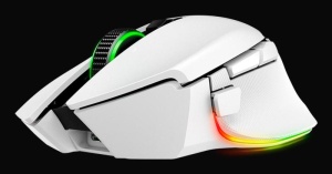 Razer Basilisk V3 Pro 35K, wireless, bluetooth, rezolutie maxima 35000 DPI, iluminare Razer Chroma™ RGB, senzor Focus Pro 35K Optical Sensor Gen-2, alb - Img 8