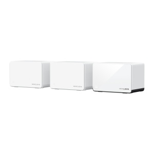 Router Mesh Halo H85X 3-pack, 2402 Mbps on 5 GHz, 574 Mbps on 2.4 GHzH85X, protocol mesh 802.11k/v/r, Wi-Fi 6: IEEE 802.11ax/ac/n/a 5 GHz, IEEE 802.11ax/n/b/g 2.4 GHz
