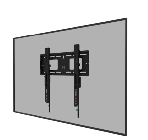 Suport perete Neomounts heavy duty, pentru display-uri interactive si ecrane grele de pana la 32-75", sistem de prindere VESA 400x400, greutate maxima suportata 100kg, fix, distanta fata de perete 4.2cm, cu sistem ce permite prinderea/desprinderea usoara