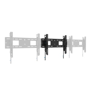 Suport perete Neomounts heavy duty, pentru display-uri interactive si ecrane grele de pana la 42-86", sistem de prindere VESA 600x400, greutate maxima suportata 125, negru