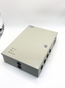 SURSA ALIMENTARE 15A CARCASA METAL 18 canale Input voltage: 110V AC~220V AC; Output voltage: 12V DC 15A Backup battery: Support 12V/7AH (not included) - Img 1