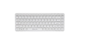 Tastatura Tellur Mini, Wireless, Alb